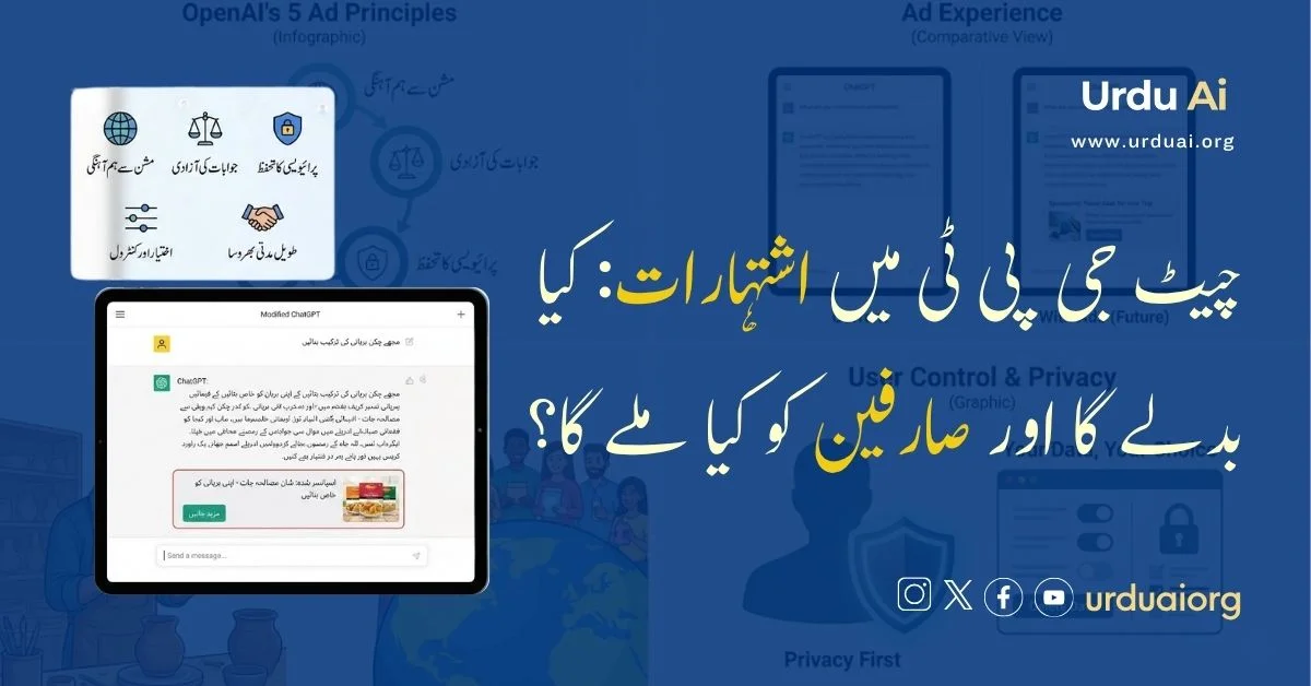 چیٹ جی پی ٹی میں اشتہارات: کیا بدلے گا اور صارفین کو کیا ملے گا؟