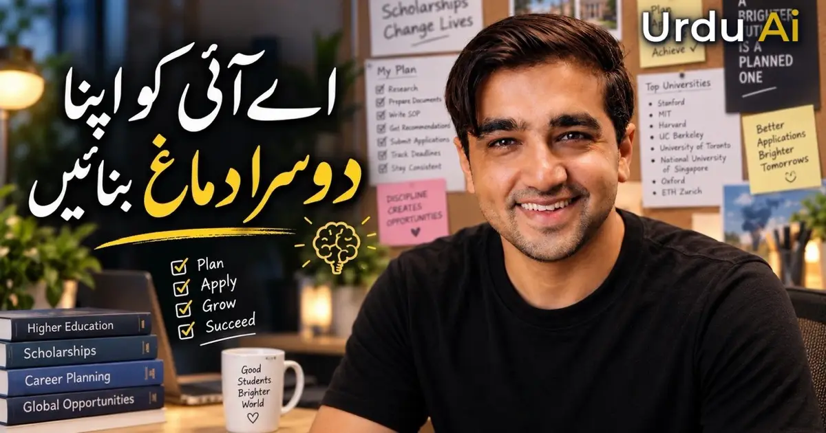 کیا اب ڈگری کی ضرورت نہیں؟ اے آئی کو اپنا اسکالرشپ اسسٹنٹ بنائیں