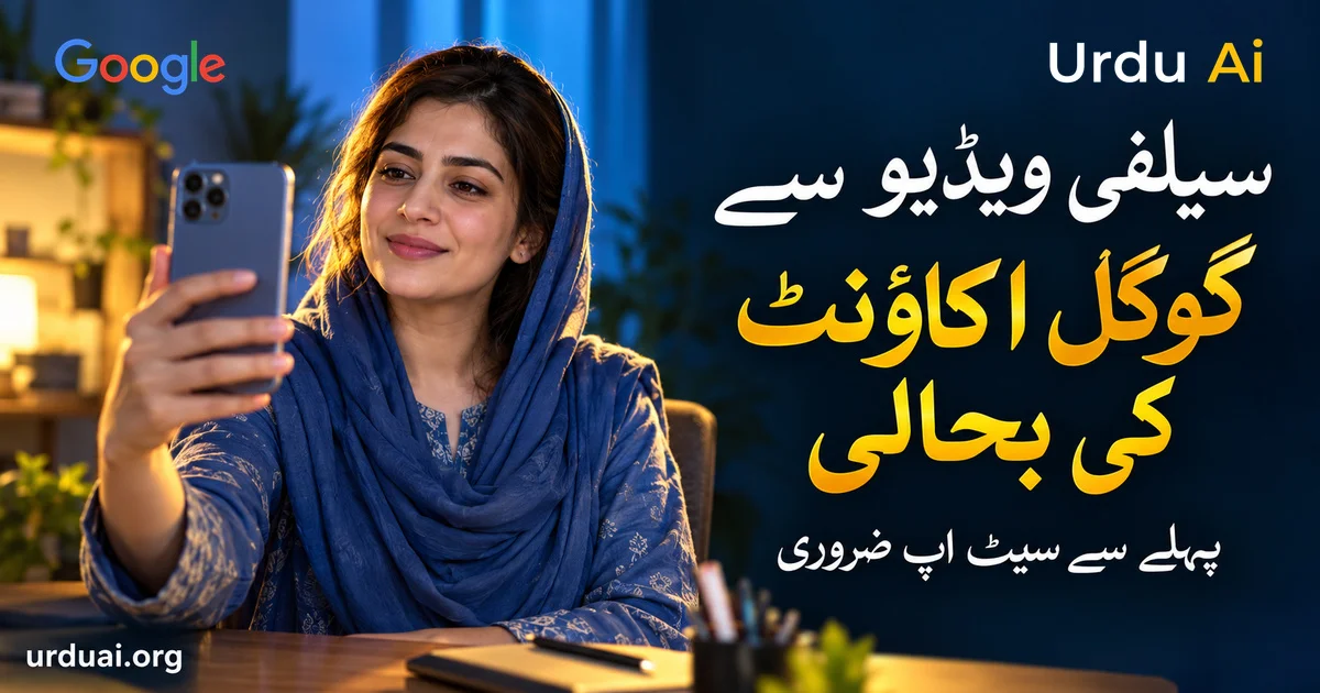 سیلفی ویڈیو سے گوگل اکاؤنٹ کی بحالی: فون گم ہونے سے پہلے کیا کریں؟