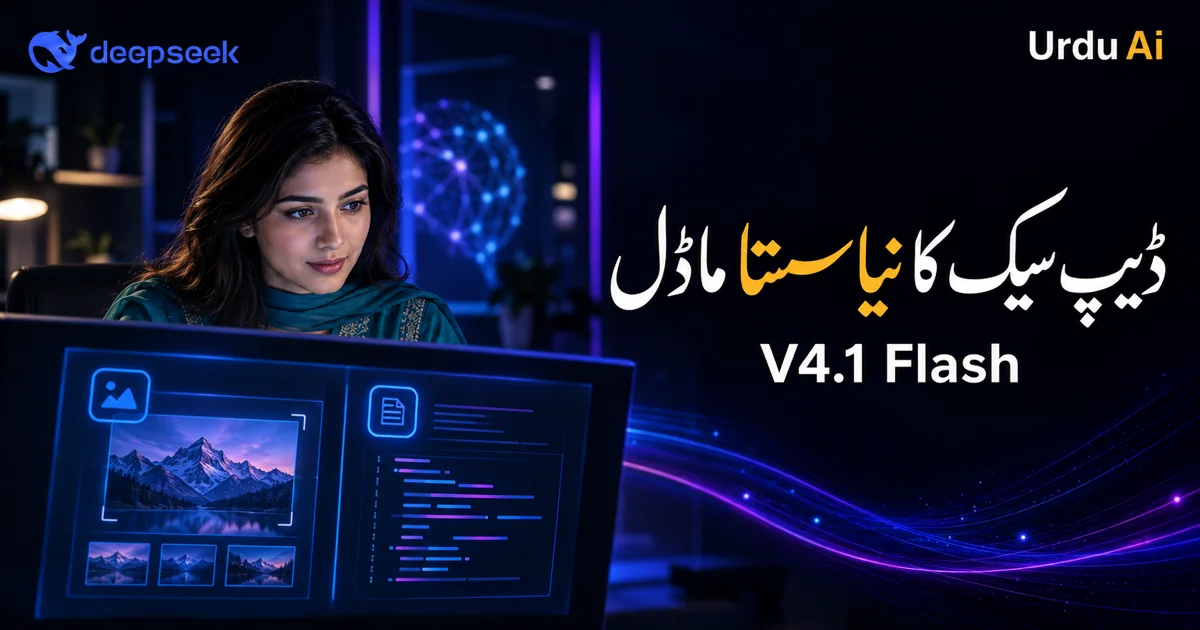 ڈیپ سیک V4.1 Flash: تصاویر سمجھنے والا نیا سستا ماڈل
