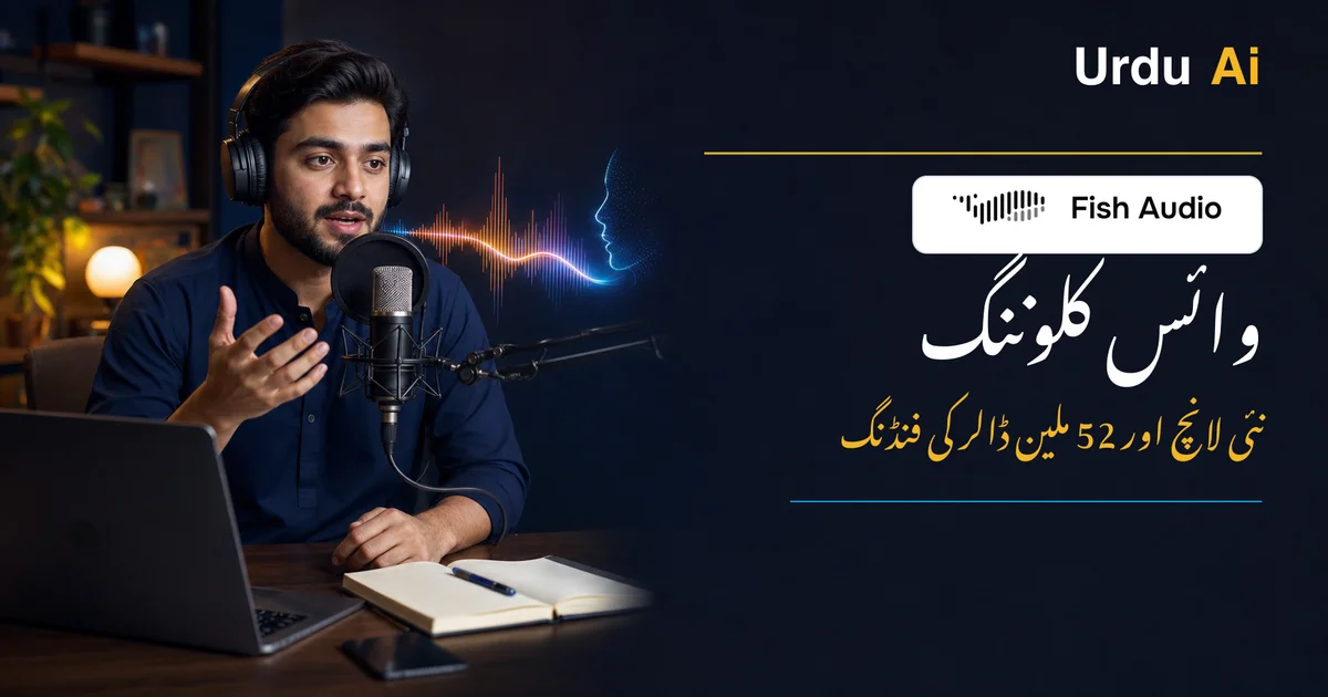 وائس کلوننگ: Fish Audio کی نئی لانچ، $52 ملین funding اور ElevenLabs سے فرق