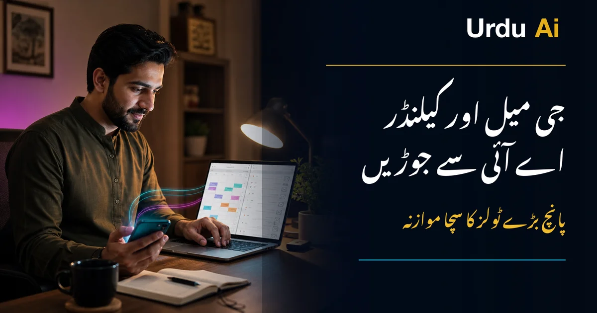 جی میل اور گوگل کیلنڈر کو پانچ اے آئی ٹولز سے جوڑیں