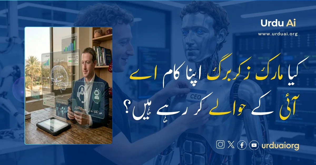 کیا مارک زکربرگ اپنا کام اے آئی کے حوالے کر رہے ہیں؟