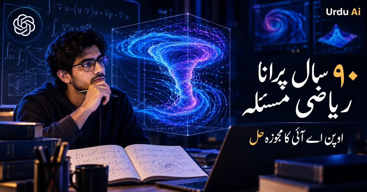 اوپن اے آئی نے نیوئیر–اسٹوکس کا مجوزہ حل جاری کر دیا