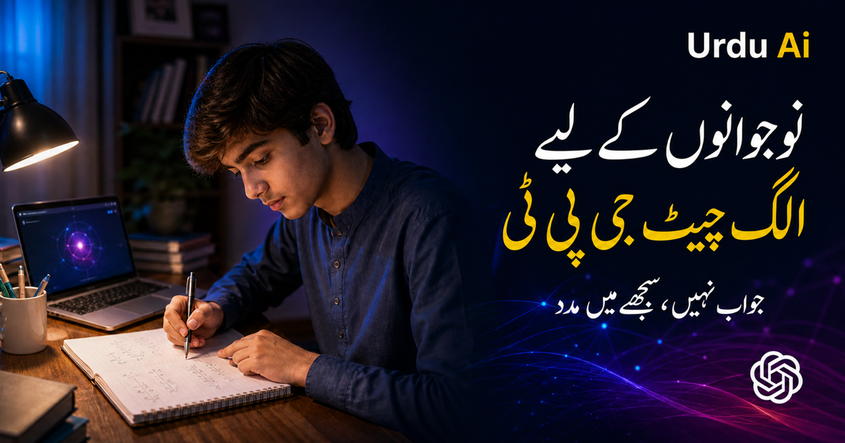 نوجوانوں کے لیے الگ ChatGPT: ہوم ورک کے بجائے سیکھنے پر زور