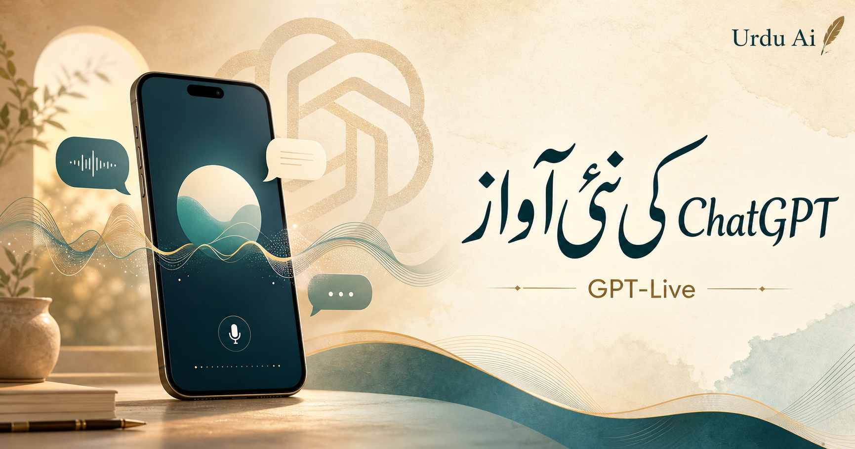 اوپن اے آئی کا GPT-Live آیا: ChatGPT Voice اب زیادہ فطری