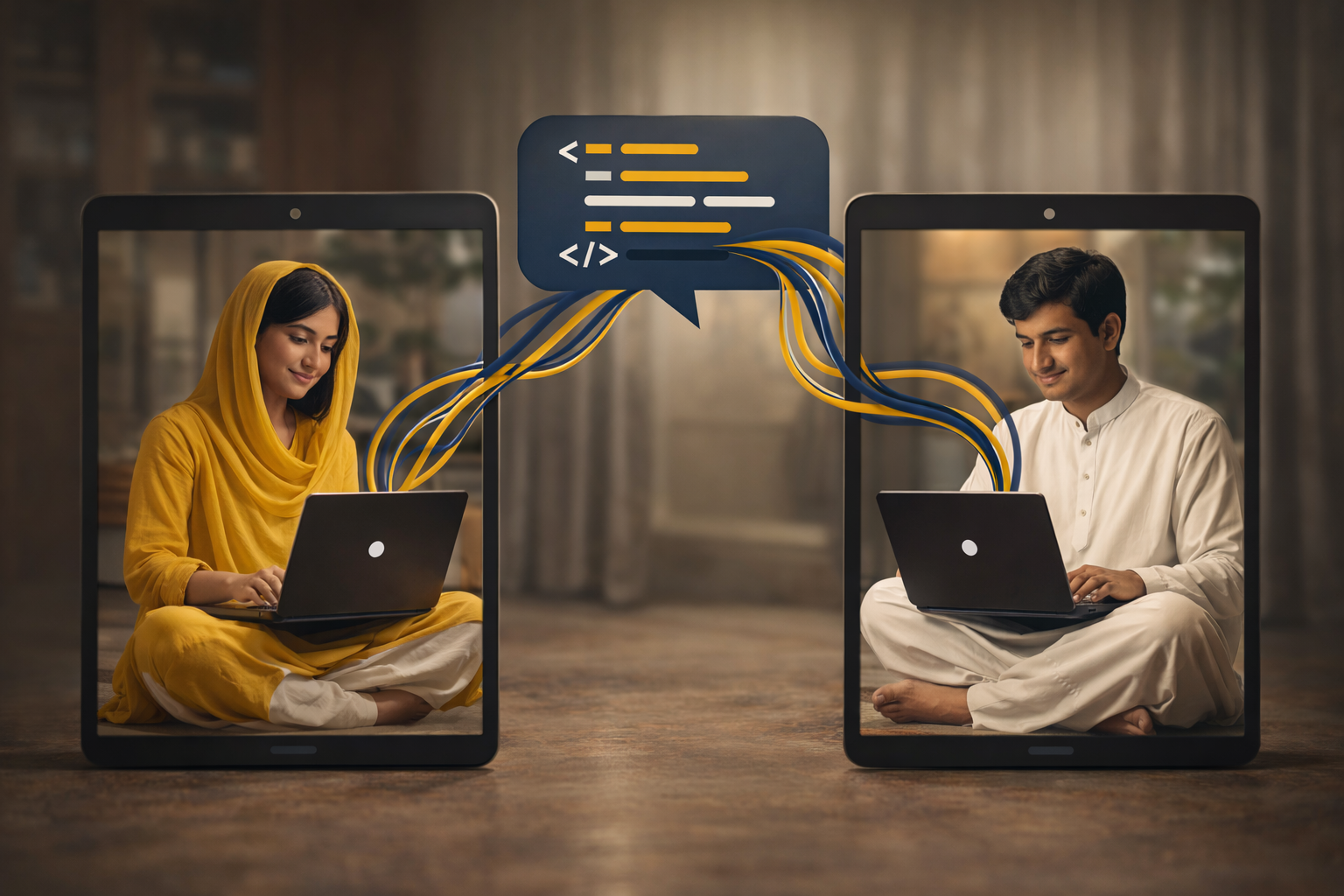 فرنٹ اینڈ کیا ہے؟ — وائب کوڈنگ سے اپنا پہلا ویب پیج بنائیں