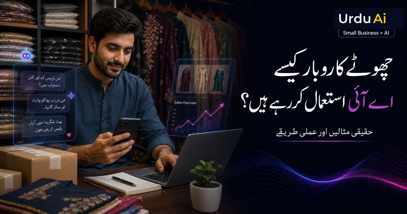 چھوٹے کاروبار کیسے اے آئی استعمال کر رہے ہیں؟ حقیقی مثالیں اور عملی طریقے
